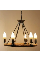 Avize Ampulü E14 7 Watt Led Mum Ampul 10 Adet thumbnail 5