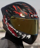 LS2 Rapıd 2 Race Kaıju Fullface Motosiklet Kaskı Gold Camlı thumbnail 4