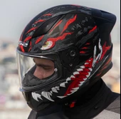 LS2 Rapıd 2 Race Kaıju Fullface Motosiklet Kaskı - 3