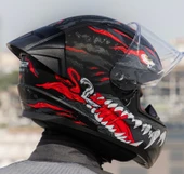LS2 Rapıd 2 Race Kaıju Fullface Motosiklet Kaskı - 4