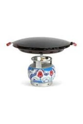 GÜRYANKatmer Ve Saç Kavurmalık Portatif Saç Ocağı Tüplü 45 cm - 1