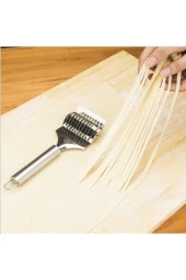 ÖZ HOUSEPaslanmaz Çelik Erişte Makinesi Makarna Kesici Dilimleyici - 2