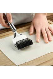 ÖZ HOUSEPaslanmaz Çelik Erişte Makinesi Makarna Kesici Dilimleyici - 3