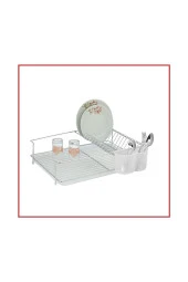 Kiwa Armin Tek Katlı Metal Tabaklık - Bulaşık Sepeti - 1