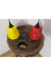 PAMİRAVMDekoratif Ağaç Feneri Bahçe Aydınlatma 12 Li - 4