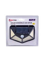 StarmaxSolar Sensörlü Led Aplik 100led Sm8026 - 2
