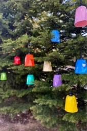 Ağaç Feneri Dekoratif Bahçe Aydınlatma Armatürü Dış Mekan Işıklandırma 6 Adet - 3