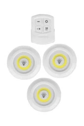 StarmaxKumandalı Pilli Led Lamba Sm-8008 3'lü - 1