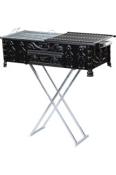 CEMREMangal C85 Köfteci 33x80 Yağdanlıklı Portatif Ayaklı C-85 - 2