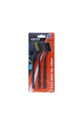 TürkMoodKnıtex Ktx-2487 Mini Tel Fırça Seti 3 Parça - 1