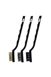 HomaTrade**(6ADET)** Knıtex Ktx-2487 3 Lü Mini Tel Fırça| Yılbaşı - 2