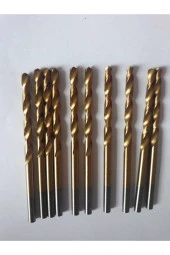 Hell4 Mm Matkap Ucu Titanyum Kaplama Hss Metal Uc 10*5:50adet Pamirsatış - 1