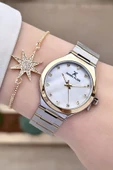 Daniel Klein DKISTE1039 Gold Gümüş Renk Hediye Paketli Kadın Kol Saati ve Bileklik thumbnail 2
