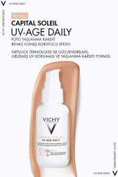 Vichy Capital Soleil Foto Yaşlanma Karşıtı Hafif Dokulu Renkli Güneş Koruyucu 40 ml Spf 50 thumbnail 3