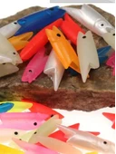 Eagenset Silikon Balık Kafası Yapay Yem Olta Takımı, Çapari, Jig, Yapım Malzemesi 2 cm 5 Adet - 5