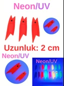 Eagenset Silikon Balık Kafası Yapay Yem Olta Takımı, Çapari, Jig, Yapım Malzemesi 2 cm 5 Adet - 11