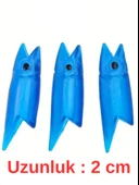 Eagenset Silikon Balık Kafası Yapay Yem Olta Takımı, Çapari, Jig, Yapım Malzemesi 2 cm 5 Adet - 12