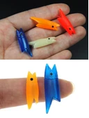 Eagenset Silikon Balık Kafası Yapay Yem Olta Takımı, Çapari, Jig, Yapım Malzemesi 2 cm 5 Adet - 9