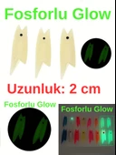 Eagenset Silikon Balık Kafası Yapay Yem Olta Takımı, Çapari, Jig, Yapım Malzemesi 2 cm 5 Adet - 10