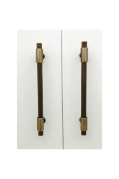 Erva Handles 158 Mat Antik Sarı Mobilya Tv Ünitesi Dolap Mutfak Çekmece Kulpu 160 Mm 2 Adet thumbnail 3