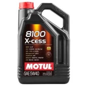 Motul 8100 X-Cess 5W-40 Tam Sentetik Motor Yağı 5 L - 1