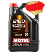 Motul 8100 Eco-Lite 0W-20 Motor Yağı 5 L - 1