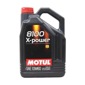 Motul 8100 X-Power 10W-60 Tam Sentetik Motor Yağı 5 L thumbnail 1