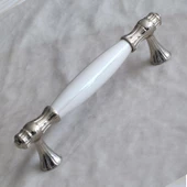 Gerçek Sedef Kulpu Beyaz 160 Mm Mobilya Çekmece Dolap Mutfak Kulpları Kulpu Dolabı Kapak Kulbu - 7