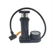 XBYC 9022 Göstergeli Mini El Ve Ayak Şişirmeli Bisiklet Pompası Yüksek Basınçlı Pompa - 1