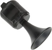 Forte Gt 2121 Yüksek Sesli Elektronik 120 Db Su Gerçirmez Pilli Bisiklet Kornası Siyah thumbnail 5