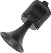 Forte Gt 2121 Yüksek Sesli Elektronik 120 Db Su Gerçirmez Pilli Bisiklet Kornası Siyah thumbnail 6