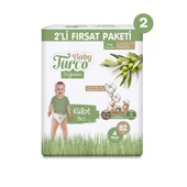 Baby Turco Doğadan 2'li Ekonomik Fırsat Paketi Külot Bez 4 Numara Maxi 164 Adet - 2