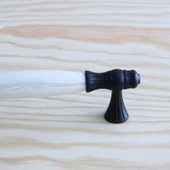 Gerçek Sedef Kulpu Siyah 128 Mm Mobilya Kulpları Kulpu Çekmece Dolap Mutfak Dolabı Kapak Kulbu - 4