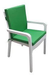 Mi̇rzade 6 Adet Eli̇t Su Geçi̇rmez Yüksek Arkali Mi̇nder-Benetton | 6’lı Su Geçirmez Yüksek Arkalı Sandalye Minderi – Fermuarlı thumbnail 2