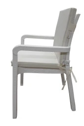 Mi̇rzade 6 Adet Eli̇t Su Geçi̇rmez Yüksek Arkali Mi̇nder-Krem | 6’lı Su Geçirmez Yüksek Arkalı Sandalye Minderi – Fermuarlı thumbnail 4