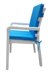 Mi̇rzade 6 Adet Eli̇t Su Geçi̇rmez Yüksek Arkali Mi̇nder-Turkuaz | 6’lı Su Geçirmez Yüksek Arkalı Sandalye Minderi – Fermuarlı thumbnail 4