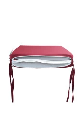 Mi̇rzade 6 Adet Eli̇t Su Geçi̇rmez Yüksek Arkali Mi̇nder-Bordo | 6’lı Su Geçirmez Yüksek Arkalı Sandalye Minderi – Fermuarlı thumbnail 7