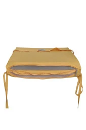 Mi̇rzade 4 Adet Eli̇t Yüksek Arkali Mi̇nder Duck Bezi̇-Sari | 4’lü Elit Yüksek Arkalı Sandalye Minderi – Duck Bezi, Fermuarlı thumbnail 6