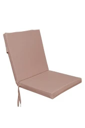 Mi̇rzade 4 Adet Eli̇t Yüksek Arkali Mi̇nder Duck Bezi̇-Sütlü Kahve | 4’lü Elit Yüksek Arkalı Sandalye Minderi – Duck Bezi, Fermuarlı thumbnail 4