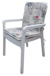 Mi̇rzade 4 Adet Eli̇t Yüksek Arkali Mi̇nder Duck Bezi̇-Eltm-Prm 100868 V1 V4 | 4’lü Elit Yüksek Arkalı Sandalye Minderi – Duck Bezi, Fermuarlı thumbnail 3