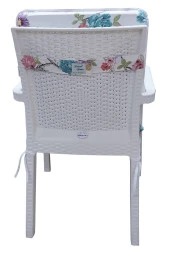 Mi̇rzade 4 Adet Eli̇t Yüksek Arkali Mi̇nder Duck Bezi̇-32282-01 V4 | 4’lü Elit Yüksek Arkalı Sandalye Minderi – Duck Bezi, Fermuarlı thumbnail 5