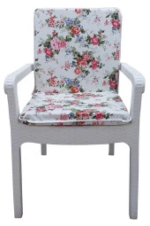 4 Adet Eli̇t Yüksek Arkali Mi̇nder Duck Bezi̇-Eltm-Prm160626-V004 | 4’lü Elit Yüksek Arkalı Sandalye Minderi – Duck Bezi, Fermuarlı thumbnail 1