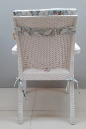 4 Adet Eli̇t Yüksek Arkali Mi̇nder Duck Bezi̇-32279-01 V4 | 4’lü Elit Yüksek Arkalı Sandalye Minderi – Duck Bezi, Fermuarlı thumbnail 5