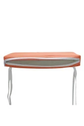 Mi̇rzade 4 Adet Hera Si̇esta Mi̇nder Su Geçi̇rmez Kumaş 5 Cm Gri̇ Sünger-Turuncu | 4’lü Su Geçirmez Hera Siesta Minderi – Fermuarlı - 3