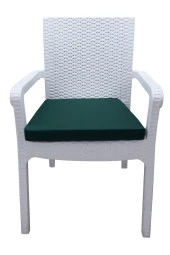 Mi̇rzade 6 Adet Hera Si̇esta Mi̇nder Su Geçi̇rmez Kumaş-Koyu Yeşi̇l | 6’lı Su Geçirmez Hera Siesta Minderi – Fermuarlı thumbnail 1