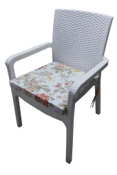 Mi̇rzade 6 Adet Duck Bezi Rattan Minderi-Tac 33110 03 | 6’lı Duck Bezi Rattan Minder – Fermuarlı thumbnail 1