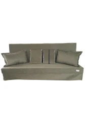 MİRZADE SİLİNEBİLİR TAY TÜYÜ KUMAŞ TENTESİZ 28 DNS SÜNGER  SALINCAK MİNDERİ-slsm tay tüyü koyu yeşil thumbnail 1