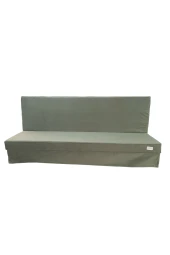 MİRZADE SİLİNEBİLİR TAY TÜYÜ KUMAŞ TENTESİZ 28 DNS SÜNGER  SALINCAK MİNDERİ-slsm tay tüyü koyu yeşil kombin thumbnail 3