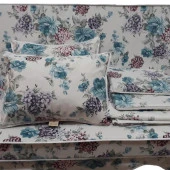 MİRZADE ELİT SALINCAK MİNDERİ TAÇ SU İTİCİ KUMAŞ GRİ SÜNGER FERMUARLI KOMPLE SET-33109-01 thumbnail 2