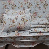 MİRZADE ELİT SALINCAK MİNDERİ TAÇ SU İTİCİ KUMAŞ GRİ SÜNGER FERMUARLI KOMPLE SET-32280-01 thumbnail 2